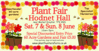Hodnet Hall Plant Fair Birmingham 2026