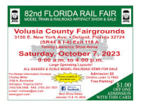 Florida Rail Fair Model Train & Railroad Artifact Show DeLand 2026