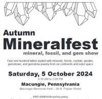 Autumn Mineralfest Macungie 2026