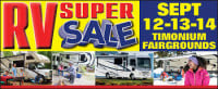 Maryland RV Super Sale Lutherville-Timonium 2026