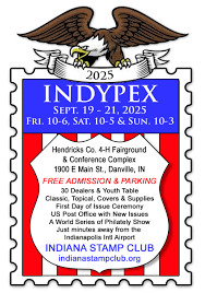 INDYPEX '26 - Indiana Stamp Show Danville 2026