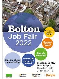 Bolton Jobs Fair Bolton 2026