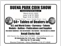 Buena Park Coin Show Buena Park 2027